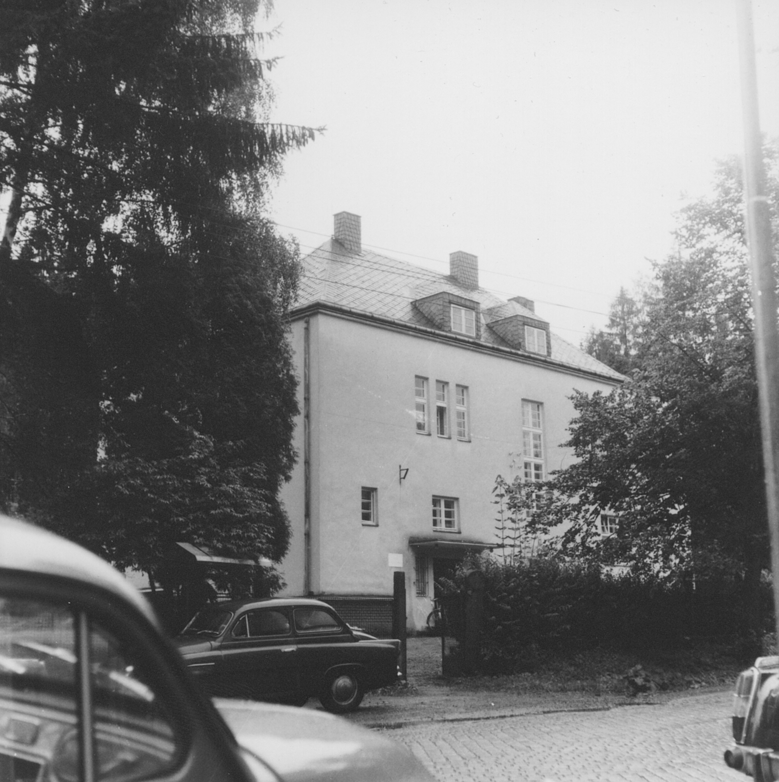 Grohmannova vila v roce 1950