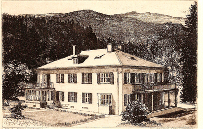 Vila rodiny Grohmannových, která svého času sloužila jako mateřská škola závodu Moravolen.