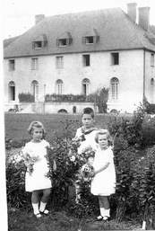 Děti Friedricha Grohmanna ve 20. letech minulého století, syn Hansjörg, Eleonora a Eva